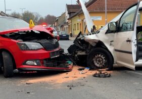 ČKP k nehodám ukrajinských vozidel v ČR.